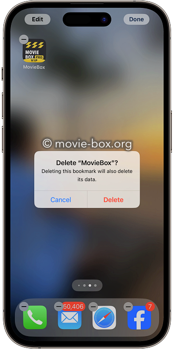 moviebox app delete