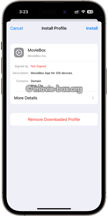 moviebox app iphone install