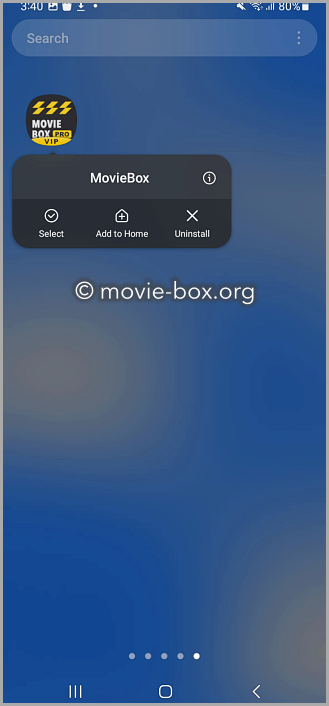 moviebox android delete